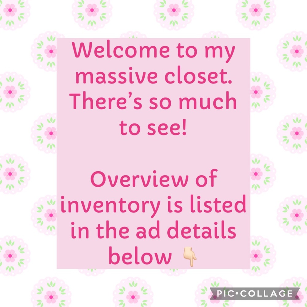 Awesome Closet info below 🩷